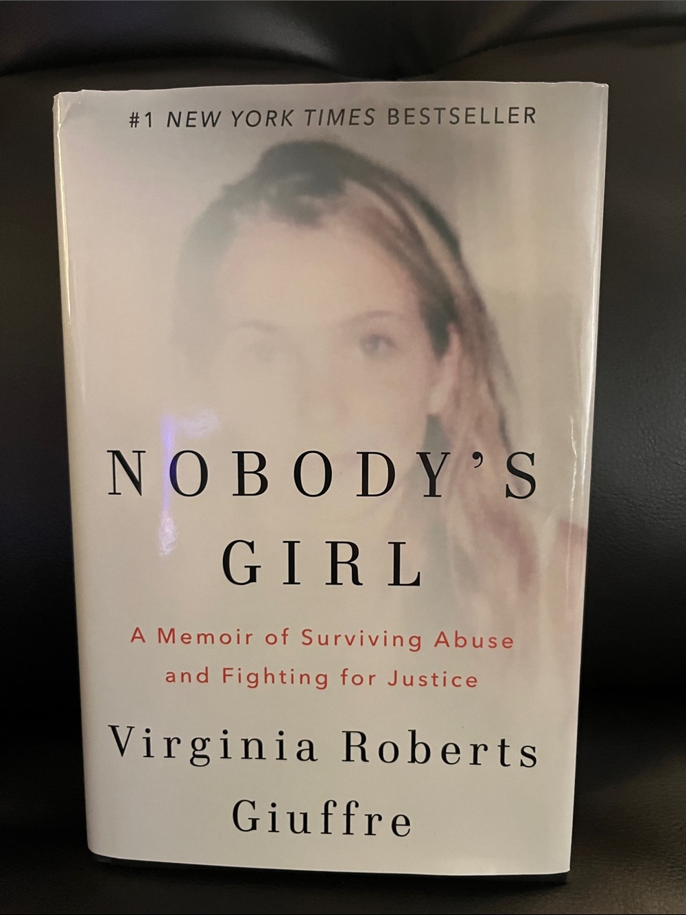 Nobody's Girl by Virginia Roberts Giuffre - White Cover